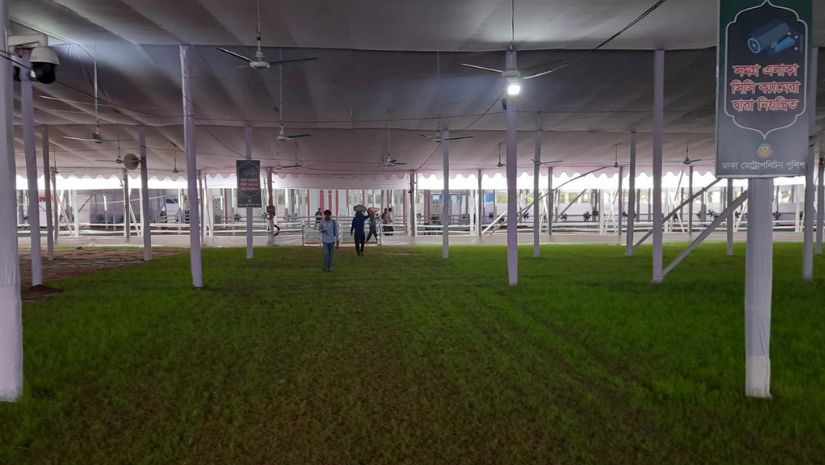প্রস্তুত দেশের জাতীয় ঈদগাহ