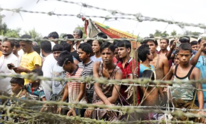 ফের রোহিঙ্গা প্রবেশের শঙ্কা; সীমান্তে কড়া পাহারায় বাংলাদেশ