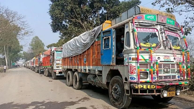 স্থলবন্দর : বুড়িমারী দিয়ে আমদানি-রপ্তানি শুরু