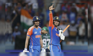 পাকিস্তানকে হারিয়ে ভারতের শুরু
