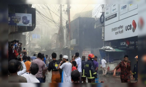 কেমিক্যাল গুদামে ভয়াবহ বিষ্ফোরণ, আগুন