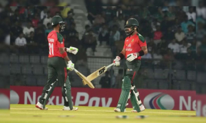 সহজ ম্যাচে নাটকীয় জয় বাংলাদেশের