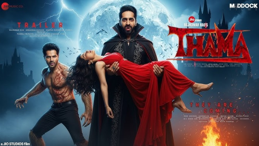 আয়ুষ্মান খুরানা ও রাশমিকা মান্দনার 'থামা' এক সপ্তাহেই শতকোটি ক্লাবে 