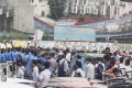 ফার্মগেটে শিক্ষার্থীদের সড়ক অবরোধ